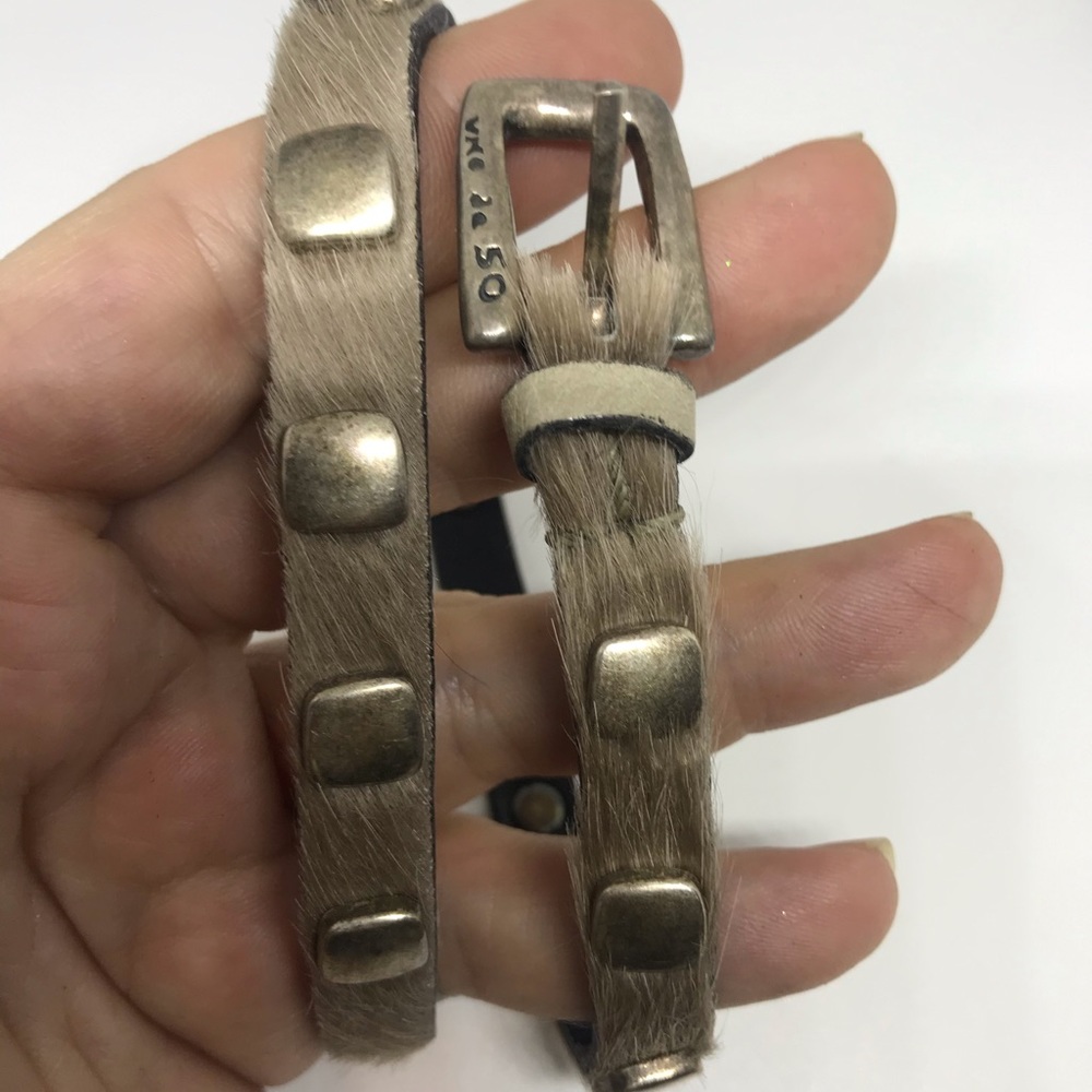 Uno de 50 Pony Hair Leather Wrap Bracelet NWOT